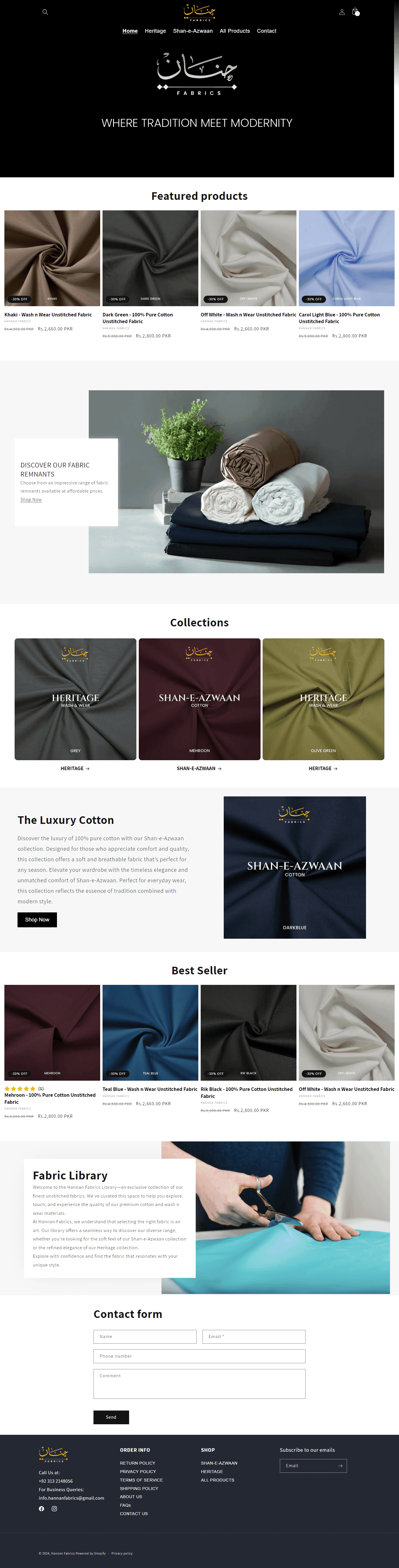 Hannan Fabrics